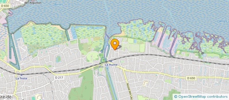 localisation de l'entreprise MONSIEUR ALAIN VAROQUEAUX  GUJAN-MESTRAS