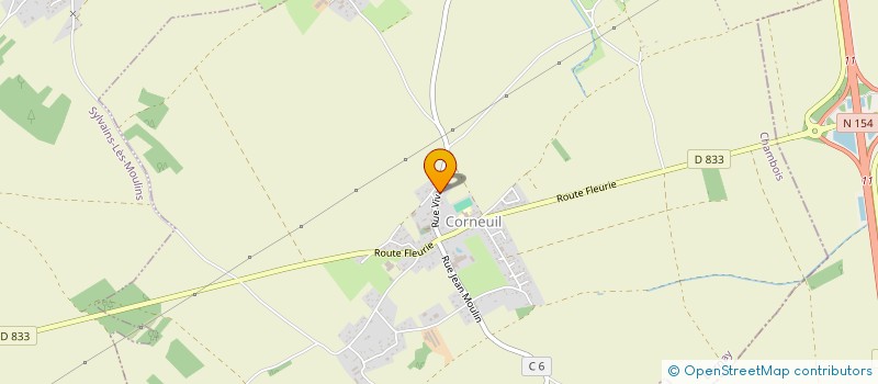localisation de l'entreprise MONSIEUR ALAIN VASSEUR à CHAMBOIS