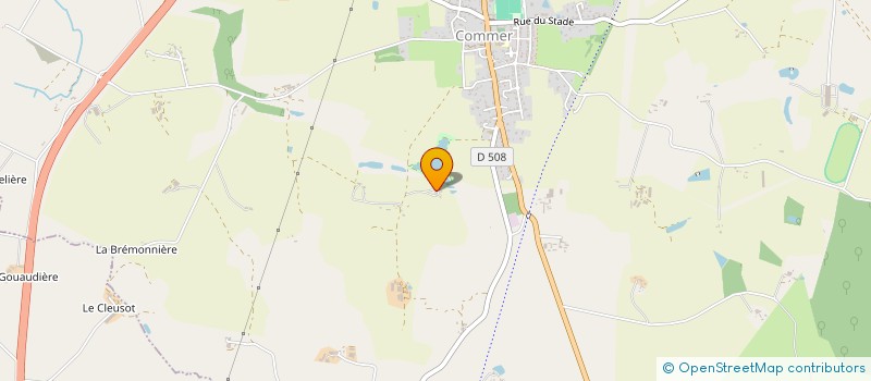 localisation de l'entreprise MONSIEUR ALAIN VAUGEOIS  COMMER