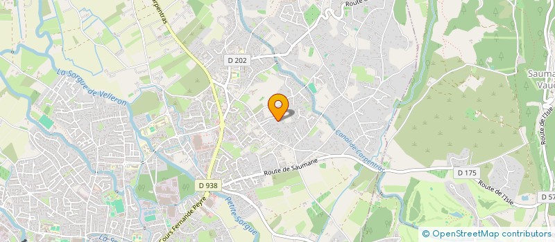 localisation de l'entreprise MONSIEUR ALAIN VAURS à L'ISLE-SUR-LA-SORGUE
