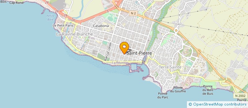 localisation de l'entreprise MONSIEUR ALAIN VAXELAIRE à SAINT-PIERRE