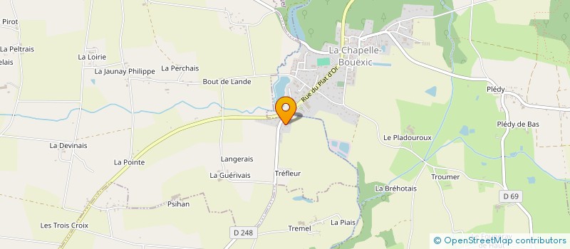 localisation de l'entreprise MONSIEUR ALAIN VEISE  VAL D'ANAST