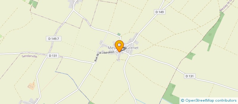 localisation de l'entreprise MONSIEUR ALAIN VELARD à MESLAY-LE-GRENET