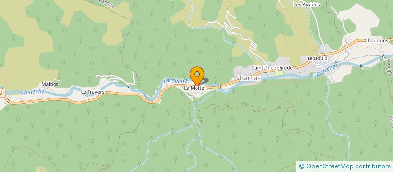 localisation de l'entreprise MONSIEUR ALAIN VENTALON  BARNAS