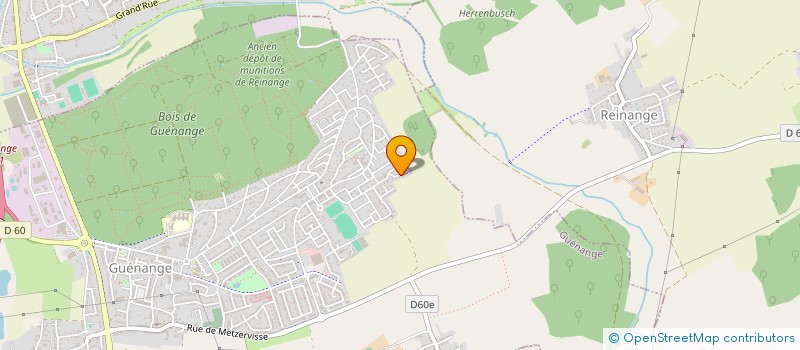 localisation de l'entreprise MONSIEUR ALAIN VERGHETEM  GUENANGE