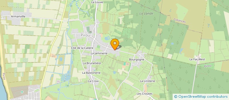 localisation de l'entreprise MONSIEUR ALAIN VERNEUIL  PIROU