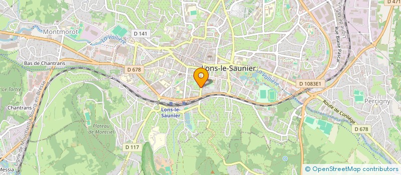 localisation de l'entreprise MONSIEUR ALAIN VEYLAND  LONS-LE-SAUNIER