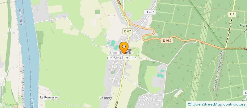 localisation de l'entreprise MONSIEUR ALAIN VEYRONNET  SAINT-MARTIN-DE-BOSCHERVILLE