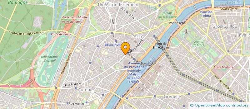 localisation de l'entreprise MONSIEUR ALAIN VEZIE  PARIS