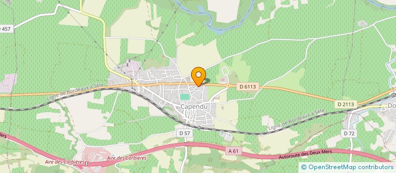 localisation de l'entreprise MONSIEUR ALAIN VIARD  DOUZENS