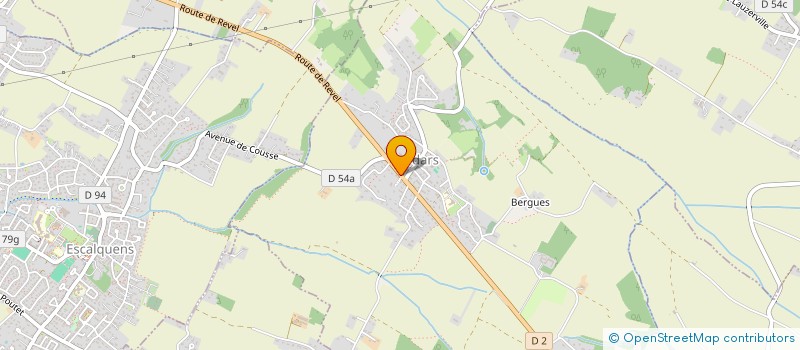 localisation de l'entreprise MONSIEUR ALAIN VIDAL  ODARS