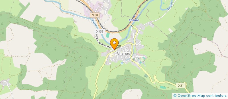 localisation de l'entreprise MONSIEUR ALAIN VIEILLEDENT  ESCLANEDES