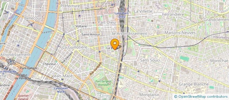 localisation de l'entreprise MONSIEUR ALAIN VIGHETTO  LYON 3EME