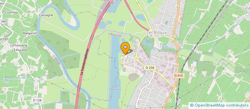 localisation de l'entreprise MONSIEUR ALAIN VIGIER  LIBOURNE