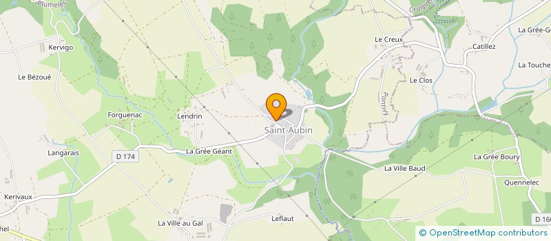 localisation de l'entreprise MONSIEUR ALAIN VIGIER  PLUMELEC