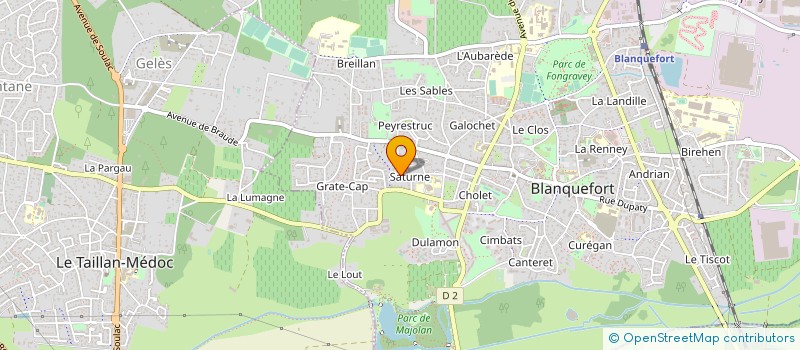 localisation de l'entreprise MONSIEUR ALAIN VIGNAUD à BLANQUEFORT