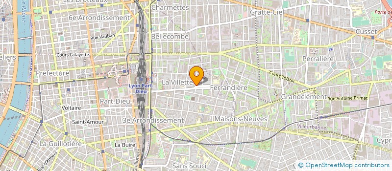 localisation de l'entreprise MONSIEUR ALAIN VIGREUX  LYON