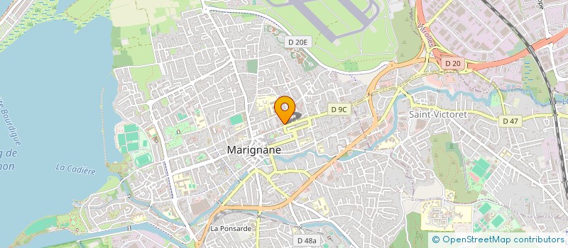 localisation de l'entreprise MONSIEUR ALAIN VIGUIER à MARIGNANE