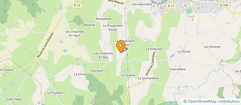 localisation de l'entreprise MONSIEUR ALAIN VILLARD à CHAZELLES-SUR-LYON