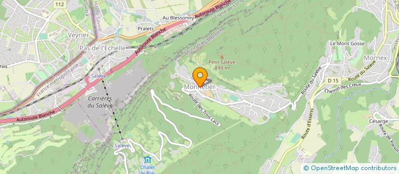 localisation de l'entreprise MONSIEUR ALAIN VILLENEUVE  MONNETIER-MORNEX