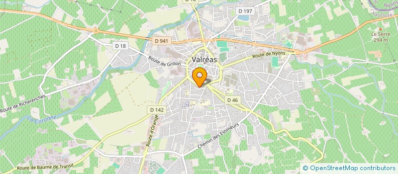 localisation de l'entreprise MONSIEUR ALAIN VINAY FORGA à VALREAS