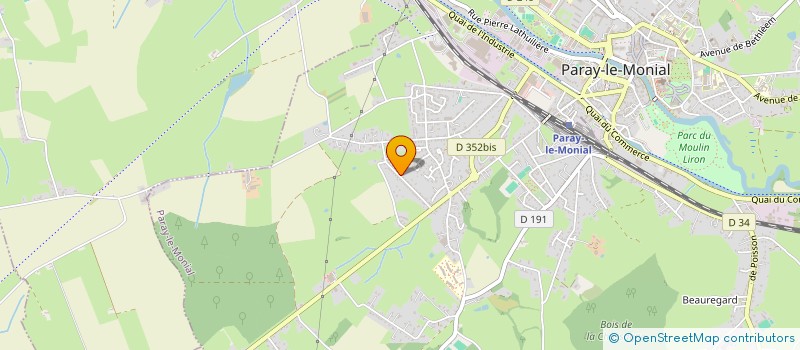 localisation de l'entreprise MONSIEUR ALAIN VINCENT  PARAY-LE-MONIAL