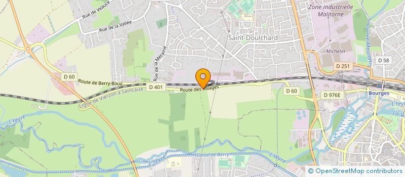 localisation de l'entreprise MONSIEUR ALAIN VINCON  SAINT-DOULCHARD