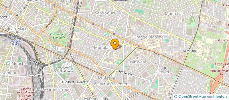 localisation de l'entreprise MONSIEUR ALAIN VITAL ANDRE GELOEN  LYON