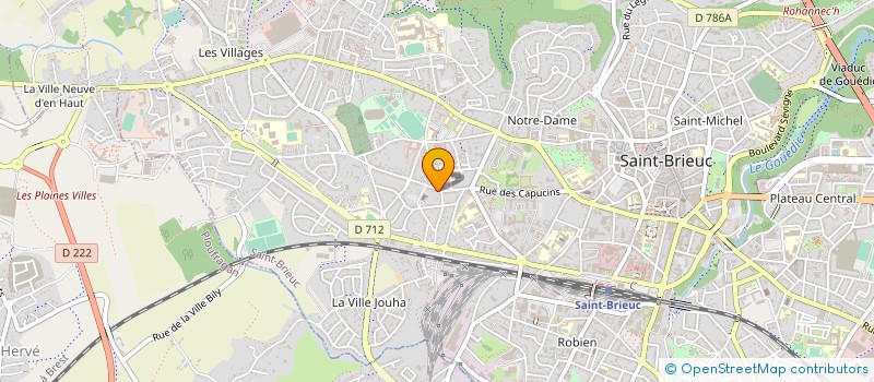 localisation de l'entreprise MONSIEUR ALAIN VITEL à SAINT-BRIEUC