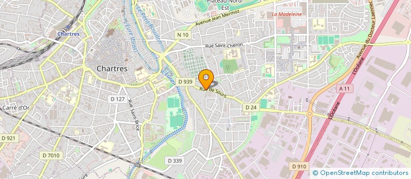 localisation de l'entreprise MONSIEUR ALAIN VIVARES à CHARTRES