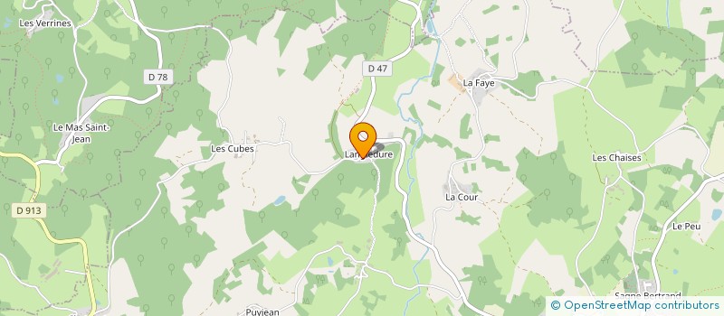 localisation de l'entreprise MONSIEUR ALAIN VOLATRON à BUSSIERE-DUNOISE