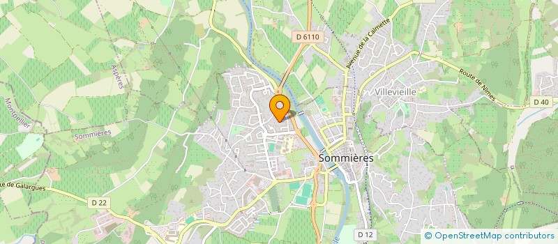 localisation de l'entreprise MONSIEUR ALAIN VOLPELLIERE  SOMMIERES