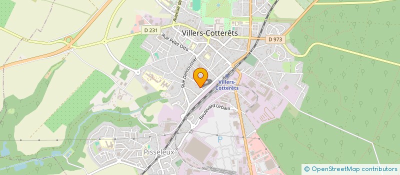 localisation de l'entreprise MONSIEUR ALAIN VREL à VILLERS-COTTERETS
