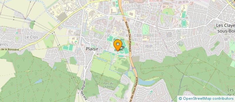 localisation de l'entreprise MONSIEUR ALAIN WAGON  PLAISIR