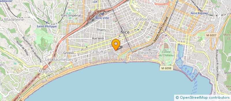 localisation de l'entreprise MONSIEUR ALAIN WAISBERG à NICE