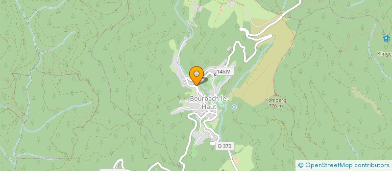 localisation de l'entreprise MONSIEUR ALAIN WECHSLER  BOURBACH-LE-HAUT