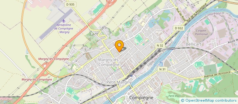 localisation de l'entreprise MONSIEUR ALAIN WEHRLY à MARGNY-LES-COMPIEGNE