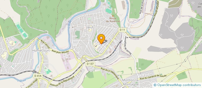 localisation de l'entreprise MONSIEUR ALAIN WEISSGERBER  JUF