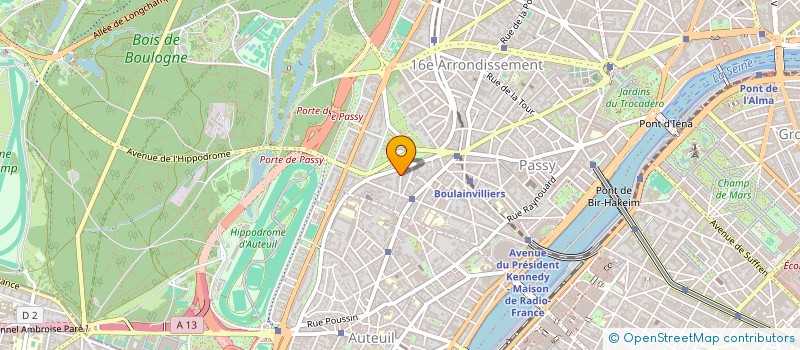 localisation de l'entreprise MONSIEUR ALAIN WERNERT à PARIS
