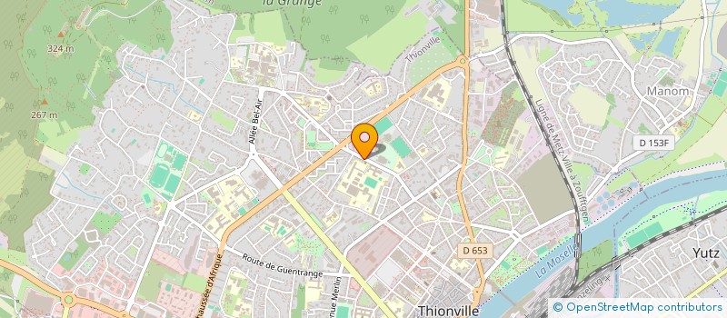 localisation de l'entreprise MONSIEUR ALAIN WERNET  THIONVILLE