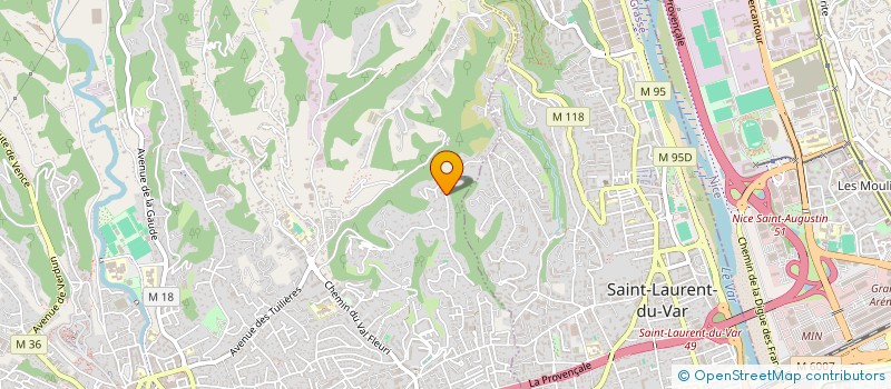localisation de l'entreprise MONSIEUR ALAIN WESTER à CAGNES-SUR-MER