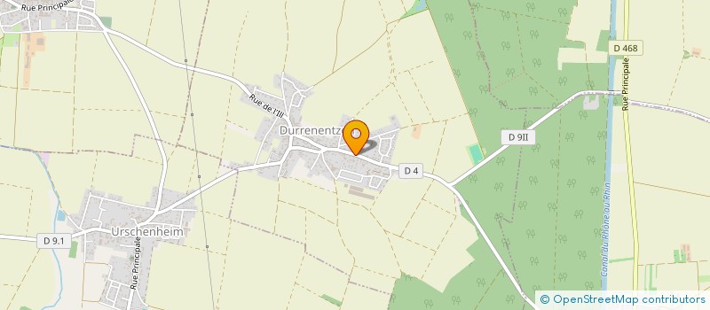 localisation de l'entreprise MONSIEUR ALAIN WILHELM  DURRENENTZEN