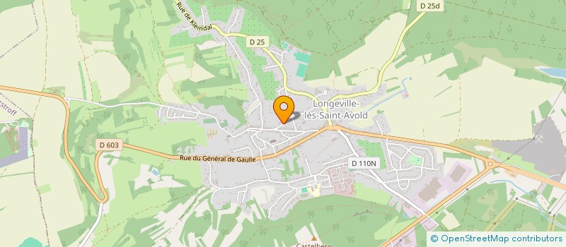 localisation de l'entreprise MONSIEUR ALAIN WIRRIG à LONGEVILLE-LES-SAINT-AVOLD
