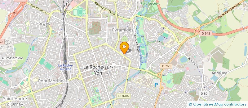 localisation de l'entreprise MONSIEUR ALAIN WOLLENS à LA ROCHE-SUR-YON