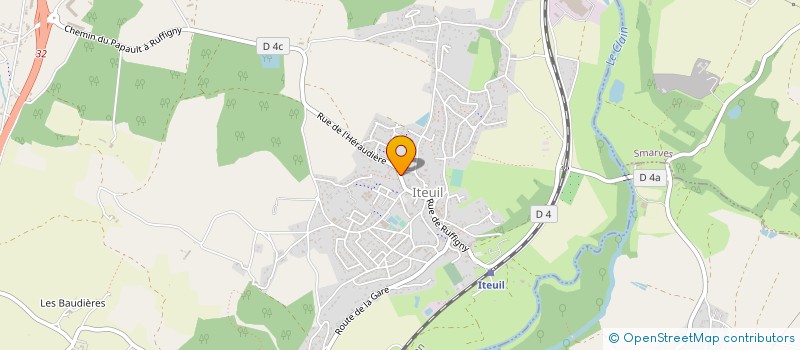 localisation de l'entreprise MONSIEUR ALAIN YONNET à LIGUGE