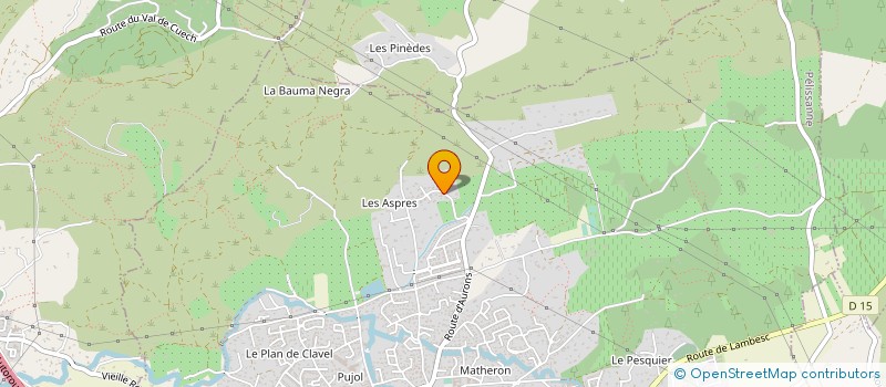 localisation de l'entreprise MONSIEUR ALAIN YTIER  PELISSANNE