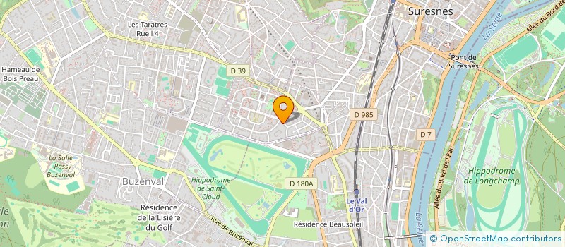 localisation de l'entreprise MONSIEUR ALAIN ZAHLER à SURESNES