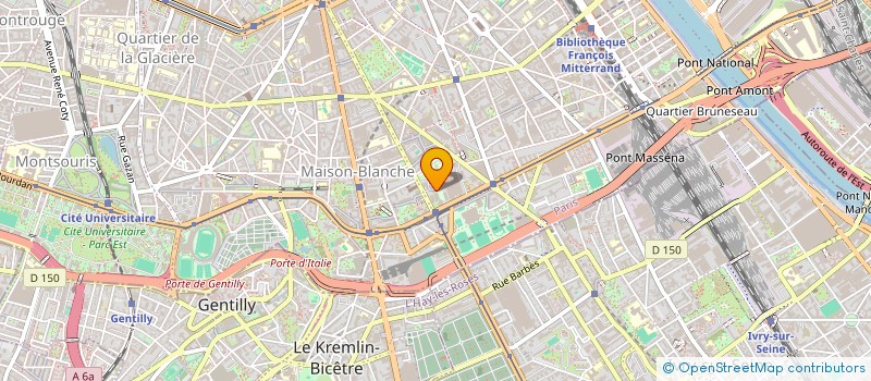 localisation de l'entreprise MONSIEUR ALAIN ZITOUNE  PARIS