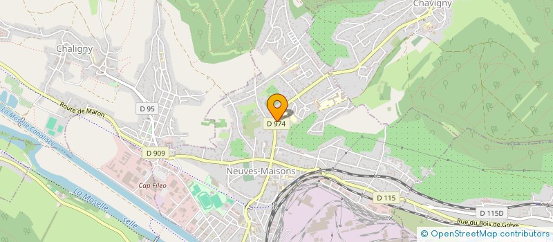 localisation de l'entreprise MONSIEUR ALAIN ZOR  NEUVES-MAISONS