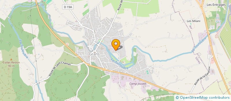 localisation de l'entreprise MONSIEUR ALAIN ZUILI  GRANS